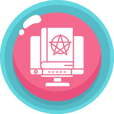 Yıldızlı laptop. Web tasarımı