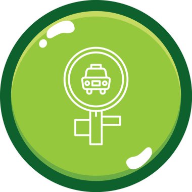 kadın cinsiyet sembolü, vektör illüstrasyonu