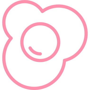 Bir bebek simgesinin vektör illüstrasyonu