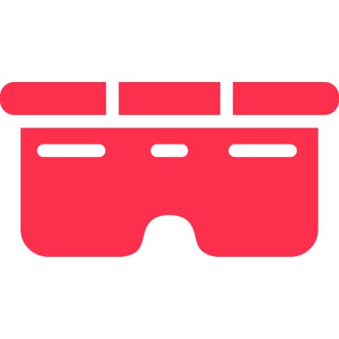 Sanal gerçeklik. Vektör illüstrasyonu