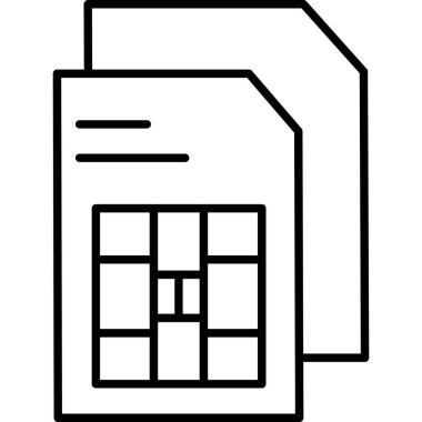 belge dosya dosya simgesi vektör illüstrasyon tasarımı