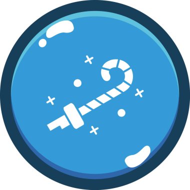 - Şeker. Web simgesi basit illüstrasyon