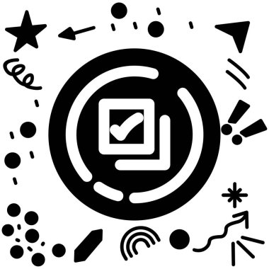 seo modern simgesinin vektör illüstrasyonu