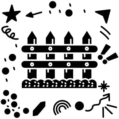 Mutlu Hanuka 'nın siyah simgesi.