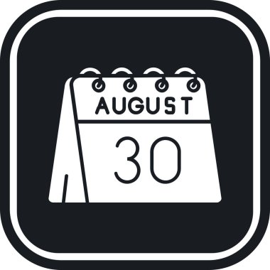 Takvim simgesi vektör illüstrasyonu