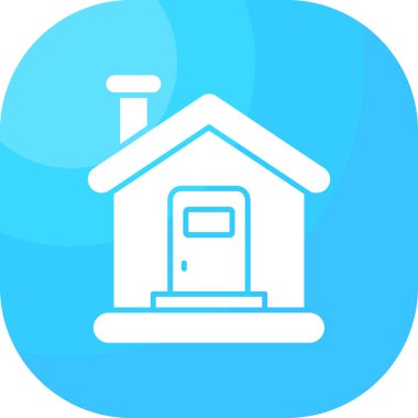 Ev. Web simgesi basit tasarım