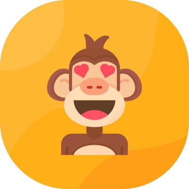 Emoji duygu simgesini düz bir şekilde karşıla