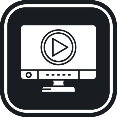 Seo simgesinin vektör illüstrasyonu,