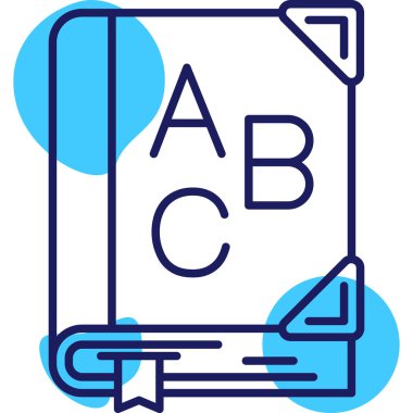 vektör eğitim simgesi, vektör illüstrasyonu