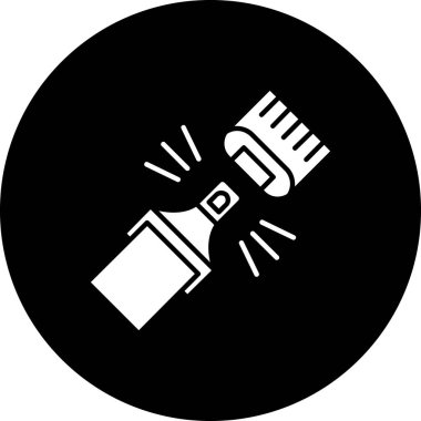 Modern b 'nin vektör illüstrasyonu eksik simgesi