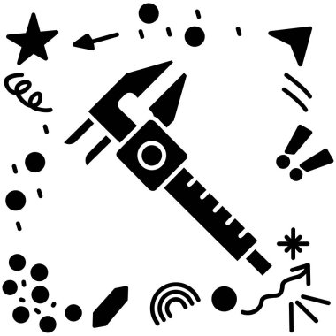 roket simgesi, vektör illüstrasyonu