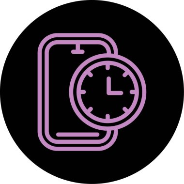 vektör izleme simgesi illüstrasyonu