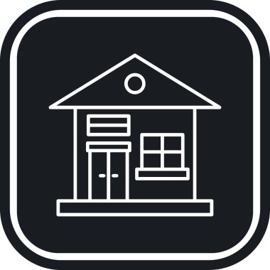 Yapı simgesinin vektör illüstrasyonu