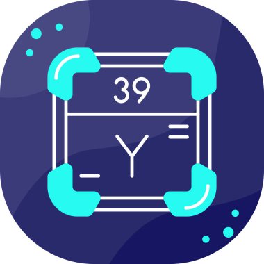 Modern bir simgenin vektör illüstrasyonu