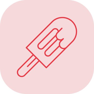 Bir termometre simgesinin vektör çizimi