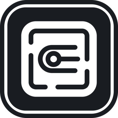 seo modern simgesinin vektör illüstrasyonu