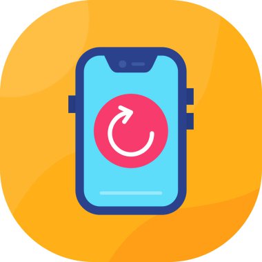 telefon simgesi, vektör illüstrasyonu