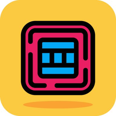 Modern b 'nin vektör illüstrasyonu eksik simgesi