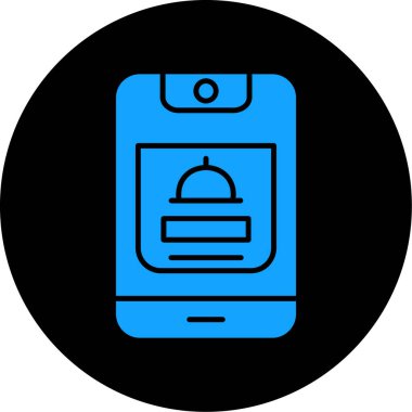 Vektör Mobil simge illüstrasyonu