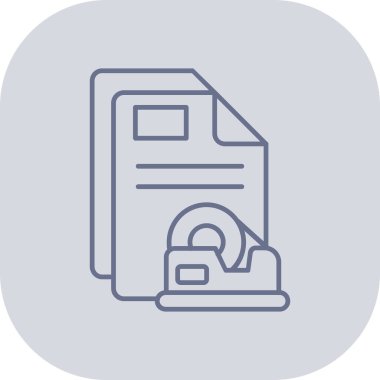 Yazıcı simgesi. İnce çizgi tarzı, taslak simgeleri. Web tasarımı ve özeti.