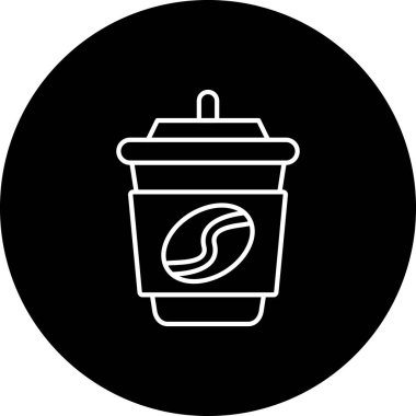 Vektör Kahve Simgesi illüstrasyonu