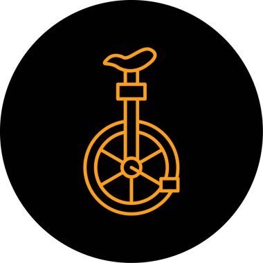 Projeniz için vektör bisiklet simgesi
