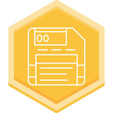 Bir kitap simgesinin vektör illüstrasyonu