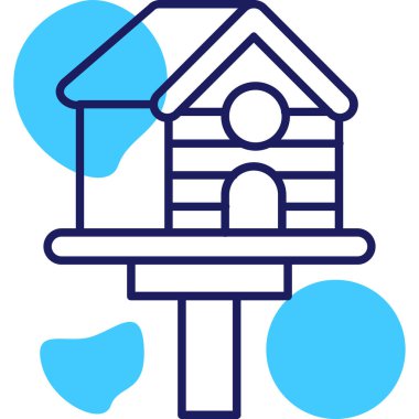 ev simgesi vektör illüstrasyonu