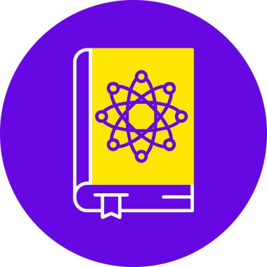 Kitap. Web simgesi basit illüstrasyon