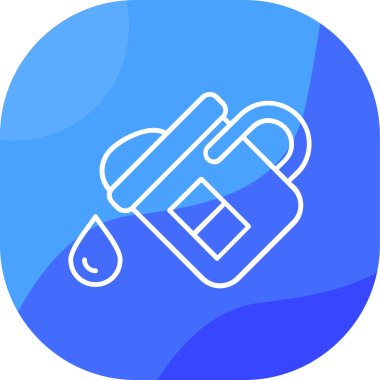 Mobil uygulama için vektör modern illüstrasyon simgesi