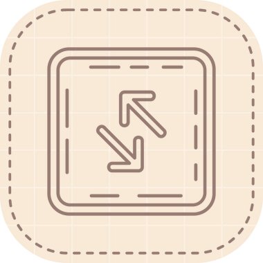 Modern b 'nin vektör illüstrasyonunda müziğin eksik simgesi