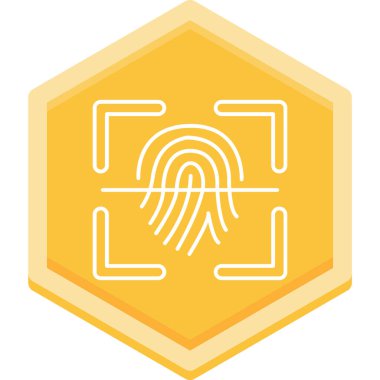 parmak izi vektör çizim