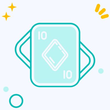 Beyazlar üzerinde izole edilmiş çizgi beyzbol sopası ikonu. Beyzbol malzemeleri. Renkli taslak konsepti. vektör.