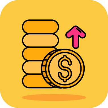 Sikke vektör rengi düz