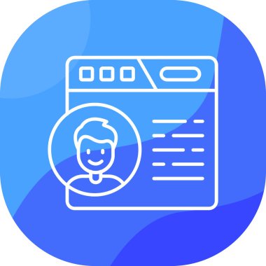 Çamaşır. Web simgesi basit illüstrasyon