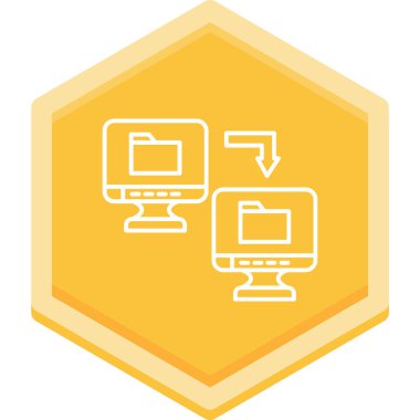 bilgisayar simgesi vektör illüstrasyonu