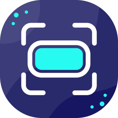 Basit ağ simgesi, vektör illüstrasyonu