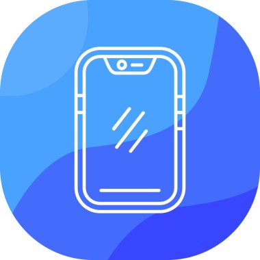 akıllı telefon simgesi vektör illüstrasyonu
