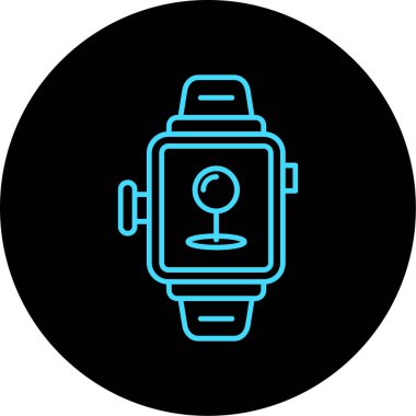 vektör smartwatch simgesi çizimi