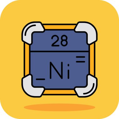 Tek simgenin vektör illüstrasyonu