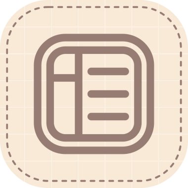 vektör simgesi, boşluğu kopyala