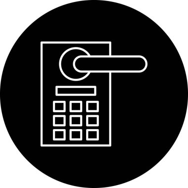 Modern simgenin vektör illüstrasyonu