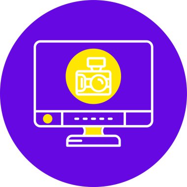 seo modern simgesinin vektör illüstrasyonu