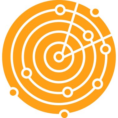 iş diyagramı simgesi, vektör illüstrasyonu