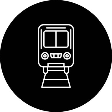 Projeniz için vektör tren simgesi
