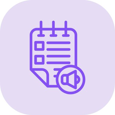 Kontrol listesi simgesi, vektör illüstrasyonu