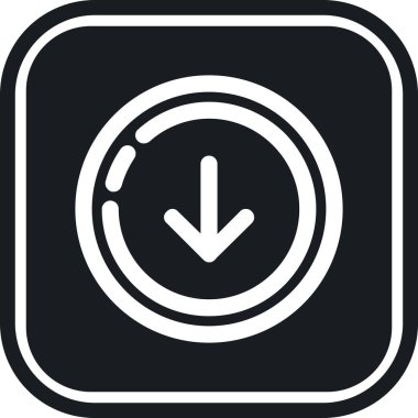 Eğilim biçimi izole edilmiş arkaplanda ok simgesi