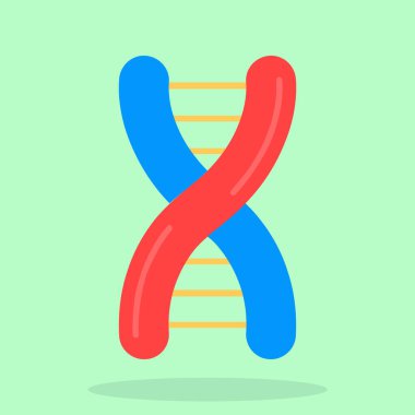 Molekül simgesi vektör illüstrasyonu