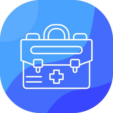İlk yardım çantası vektör illüstrasyonuName