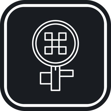 seo modern simgesinin vektör illüstrasyonu